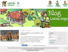 Tablet Screenshot of bloglesniczego.erys.pl
